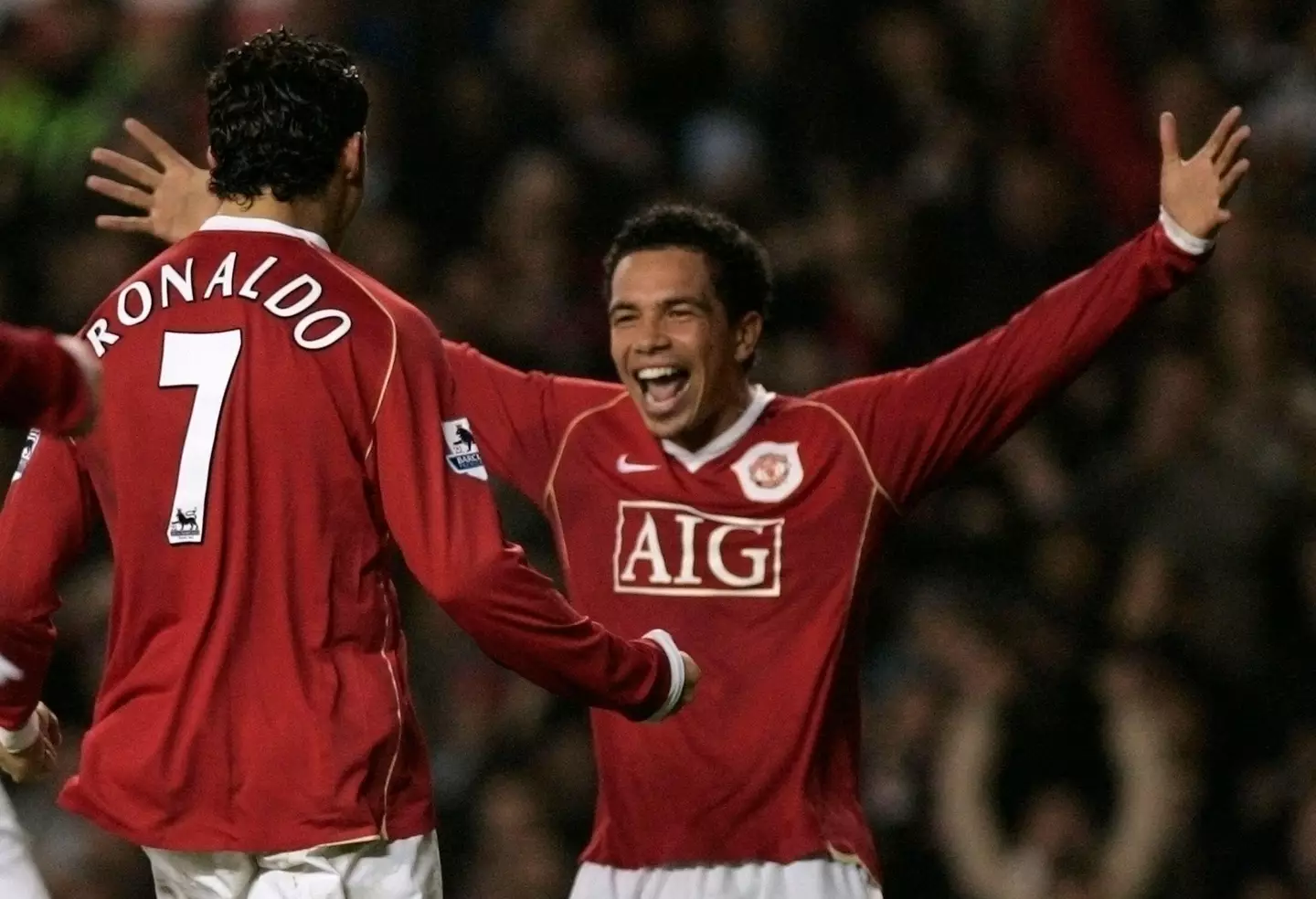 Richardson played with Ronaldo during the latter's first spell at Old Trafford. Image: Alamy