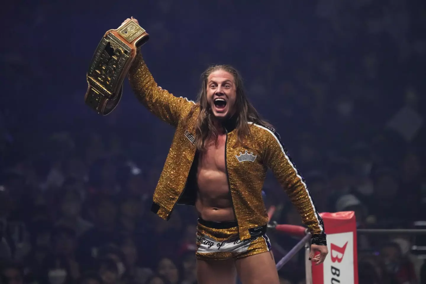 Matt Riddle in action (Credit:Getty)