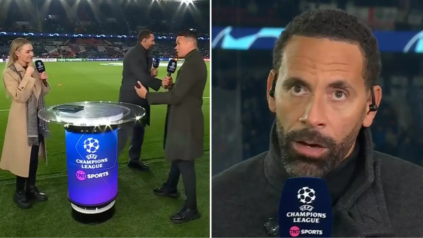 The real reason Rio Ferdinand was forced to leave TNT Sports broadcast mid-match during PSG vs Newcastle