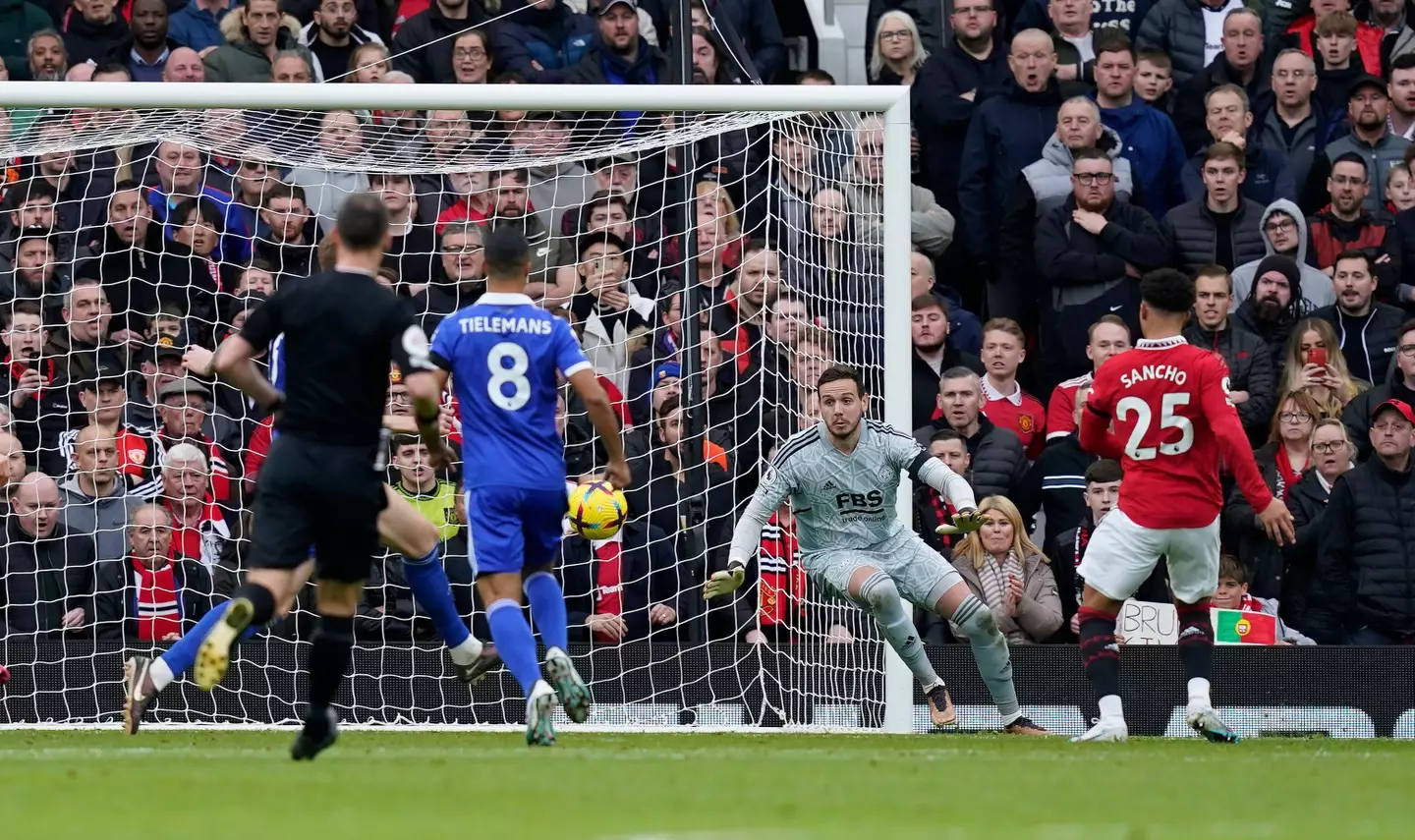 Sancho makes it 3-0. Image: Alamy