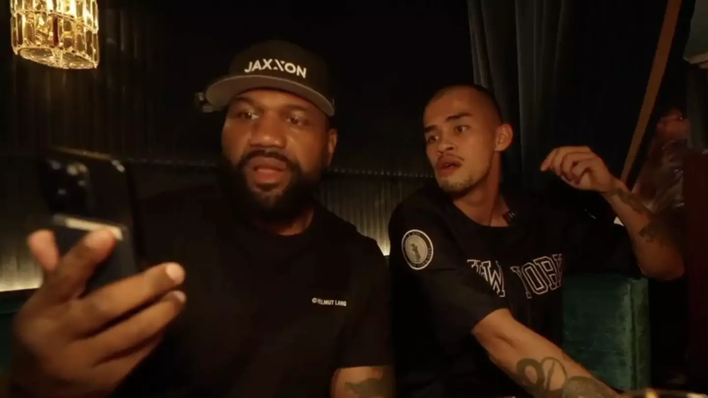 Rampage Jackson's instant reaction to finding out son was involved in violent attack on pro wrestler