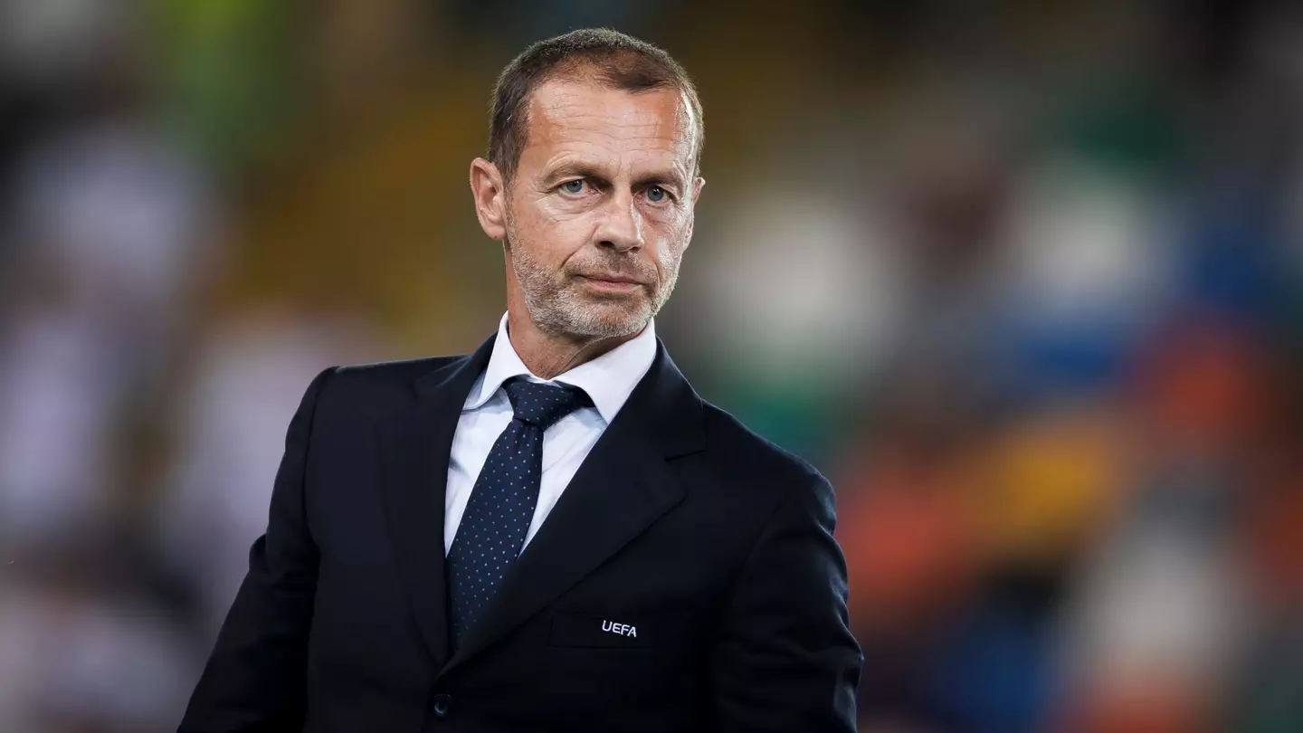 UEFA President Aleksander Ceferin. Image: Nicolò Campo / Contributor via Getty