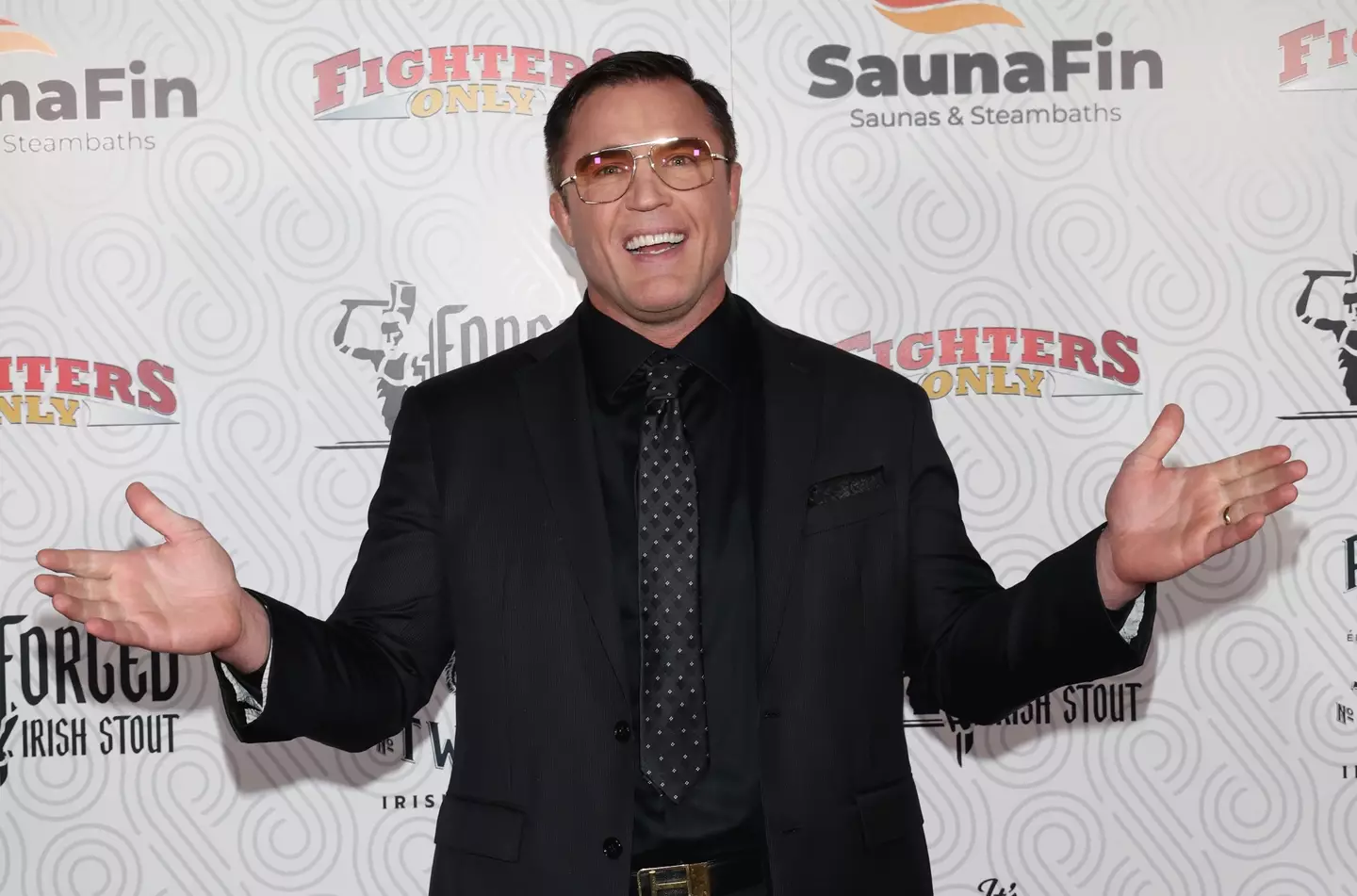 Chael Sonnen during the MMA Awards in Las Vegas. Image: Getty 