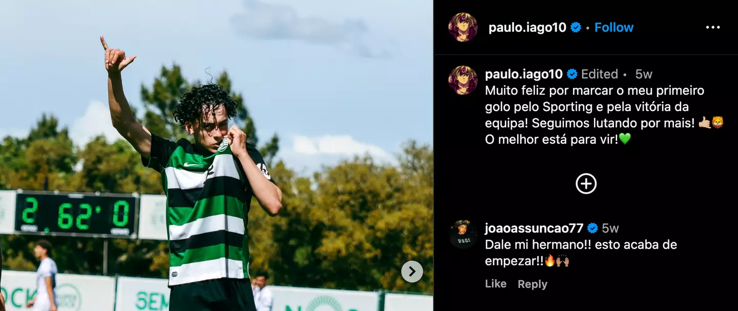 Image: Instagram/Paolo Iago