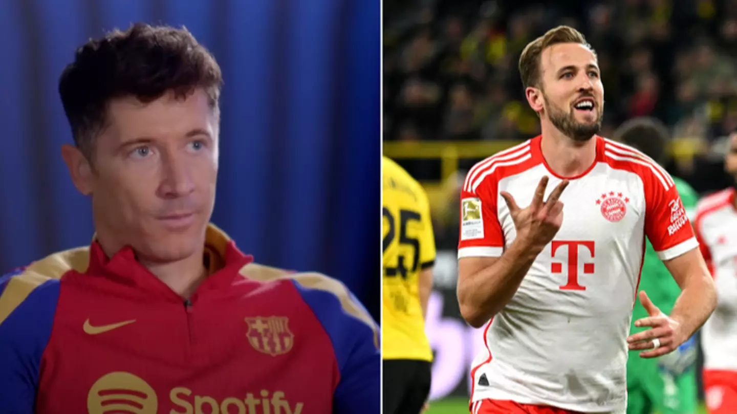 Robert Lewandowski snubs Harry Kane when naming the two best players in Europe right now