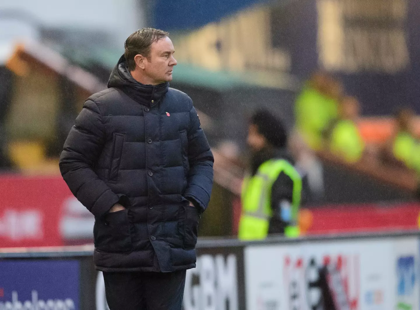 Morecambe boss Derek Adams has 15 new players to call upon ahead of the 2024/25 season. Image: Getty