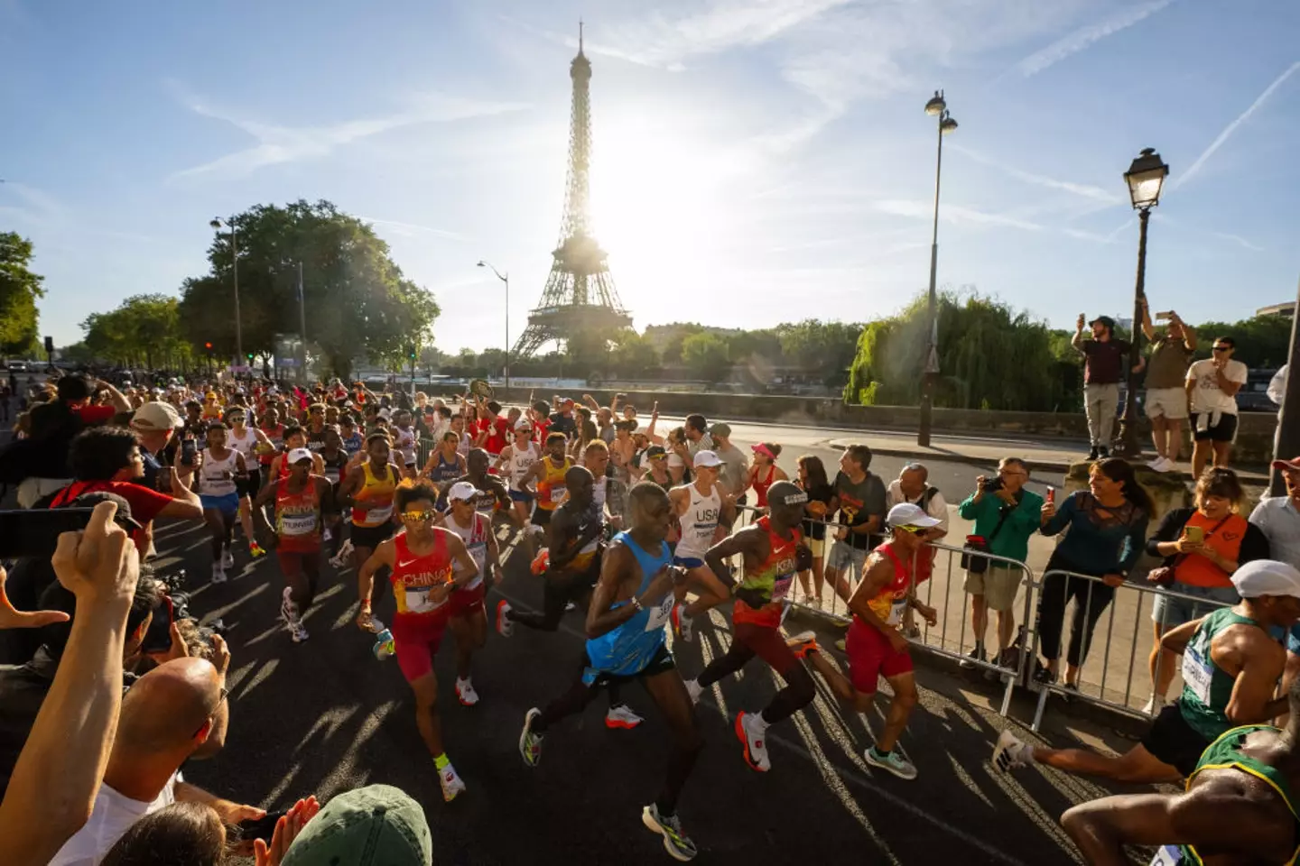 The 2024 Olympic Marathon in Paris (Credit:Getty)