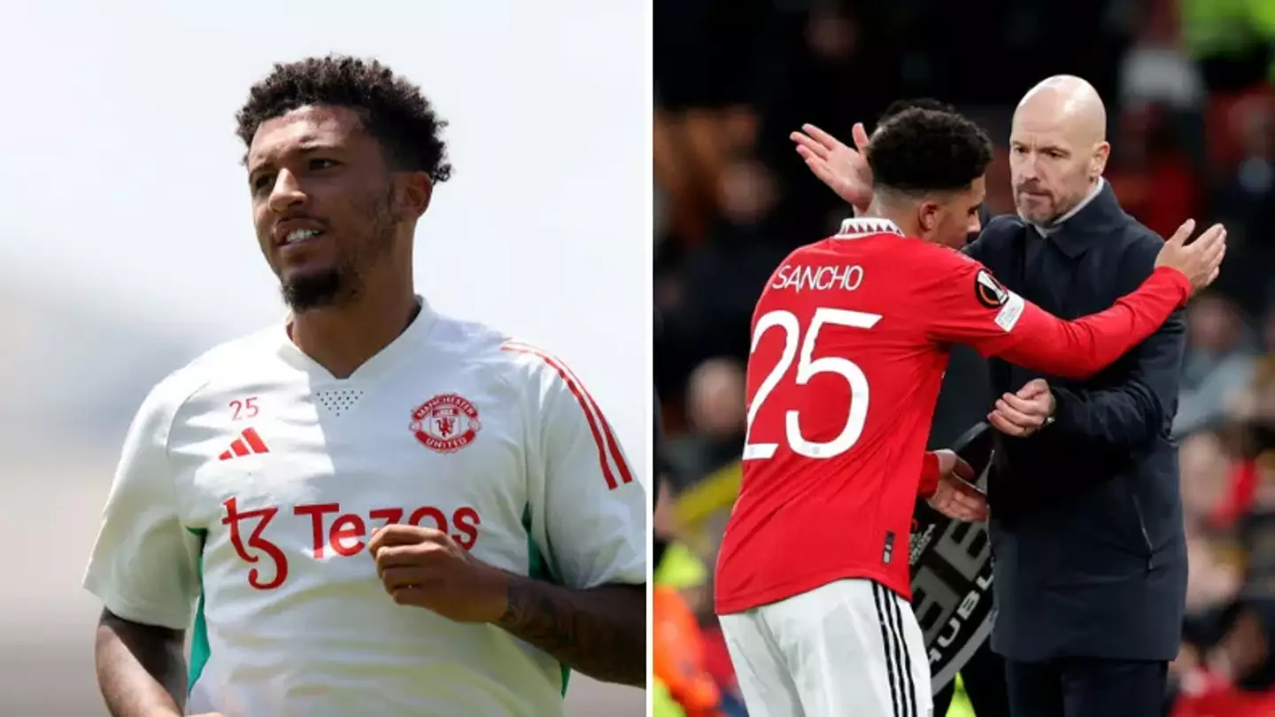 Jadon Sancho REFUSED to apologise to Erik ten Hag after being asked to