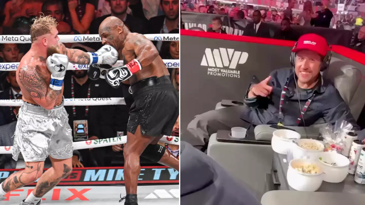 Jake Paul vs Mike Tyson fan spotted committing 'wild' act after paying $2,000,000 for VIP ticket