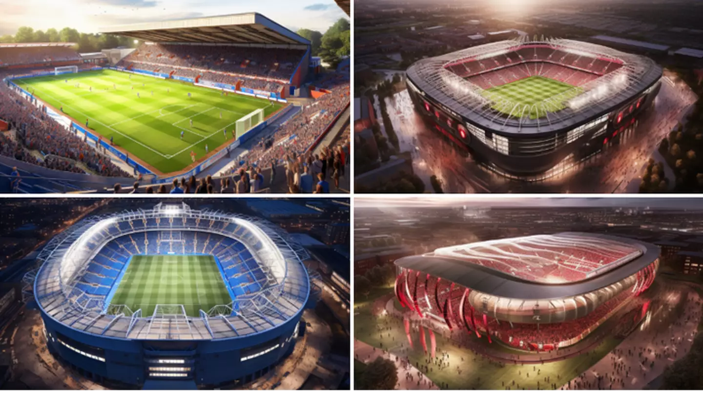 AI creates what each Premier League stadium will look like in 100 years and the results are incredible
