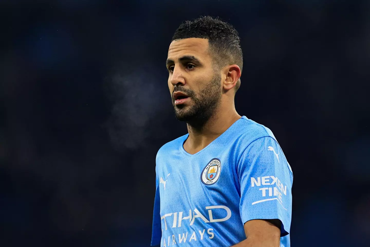 Manchester City winger Riyad Mahrez (News Images / Alamy)