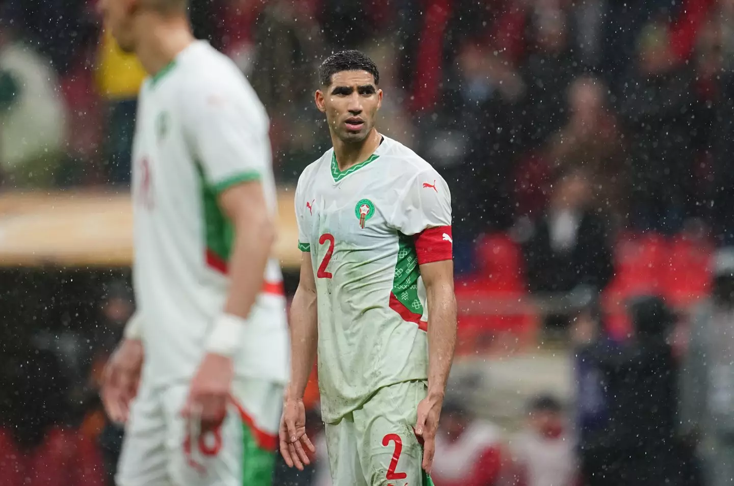 Achraf Hakimi has been handed a two-match ban following the Africa Cup of Nations final. Image: Getty