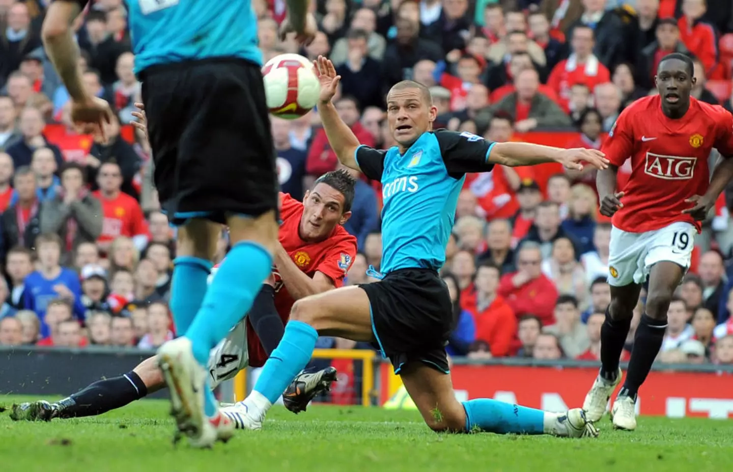 Macheda scored on his Man Utd debut in 2009 (Image: Getty)