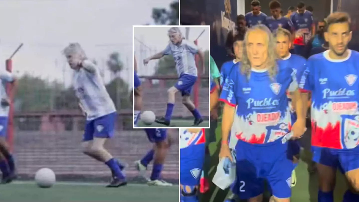 Robert Carmona is football's oldest-ever player and still plays despite eight operations