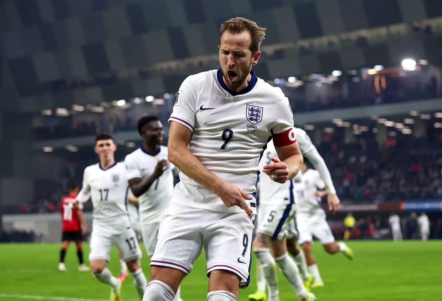 Kane is England's all-time top scorer with 78 goals in 112 appearances. Image credit: Getty