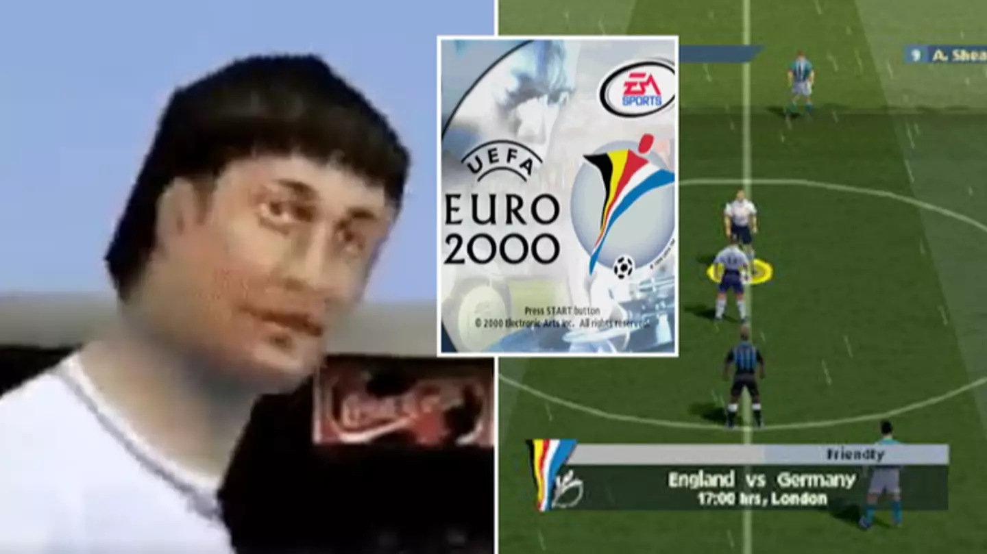 Fans stunned after seeing former England and Liverpool player's face in Euro 2000 PS2 game