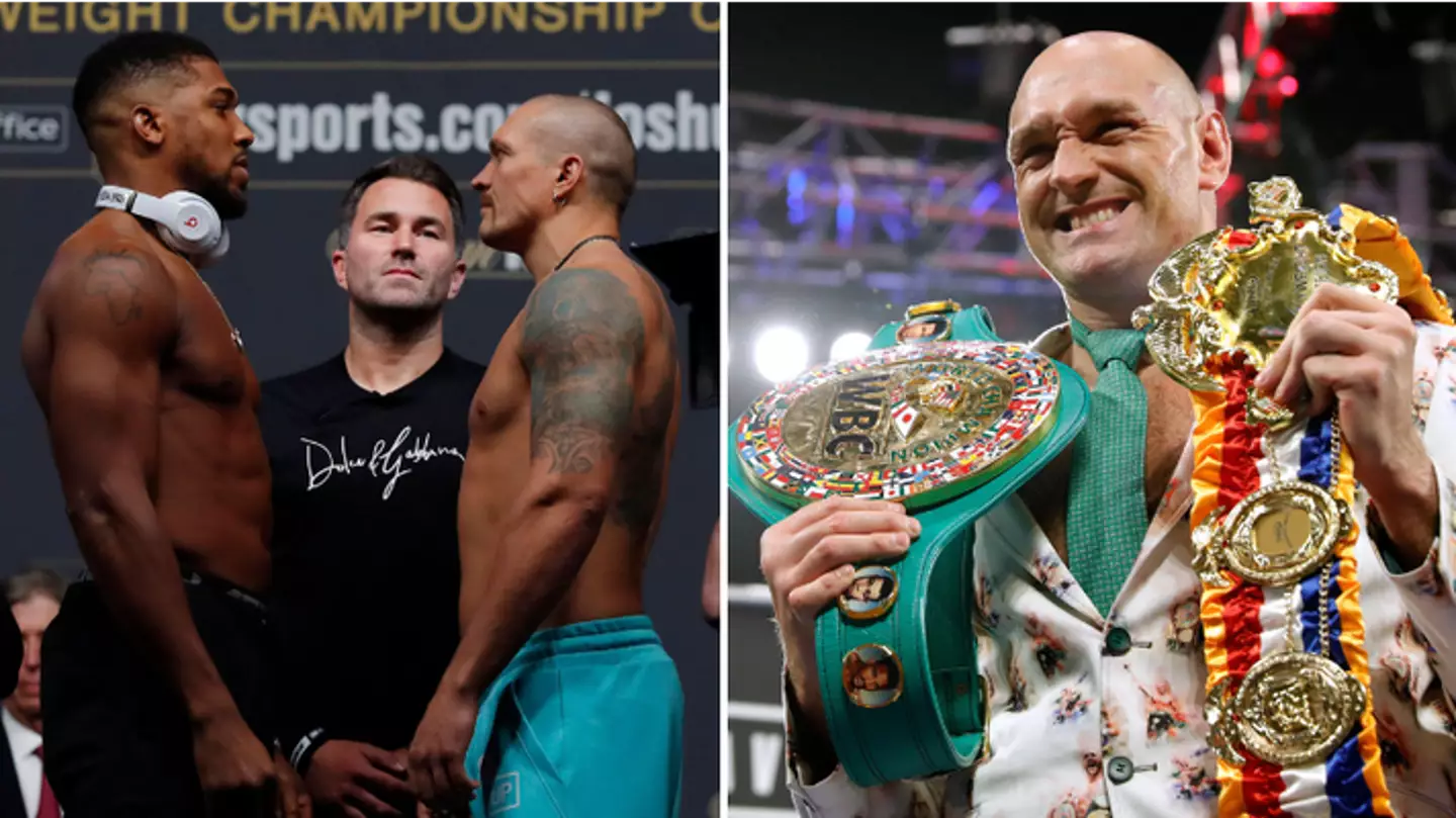 Tyson Fury misses out to rival in latest heavyweight rankings