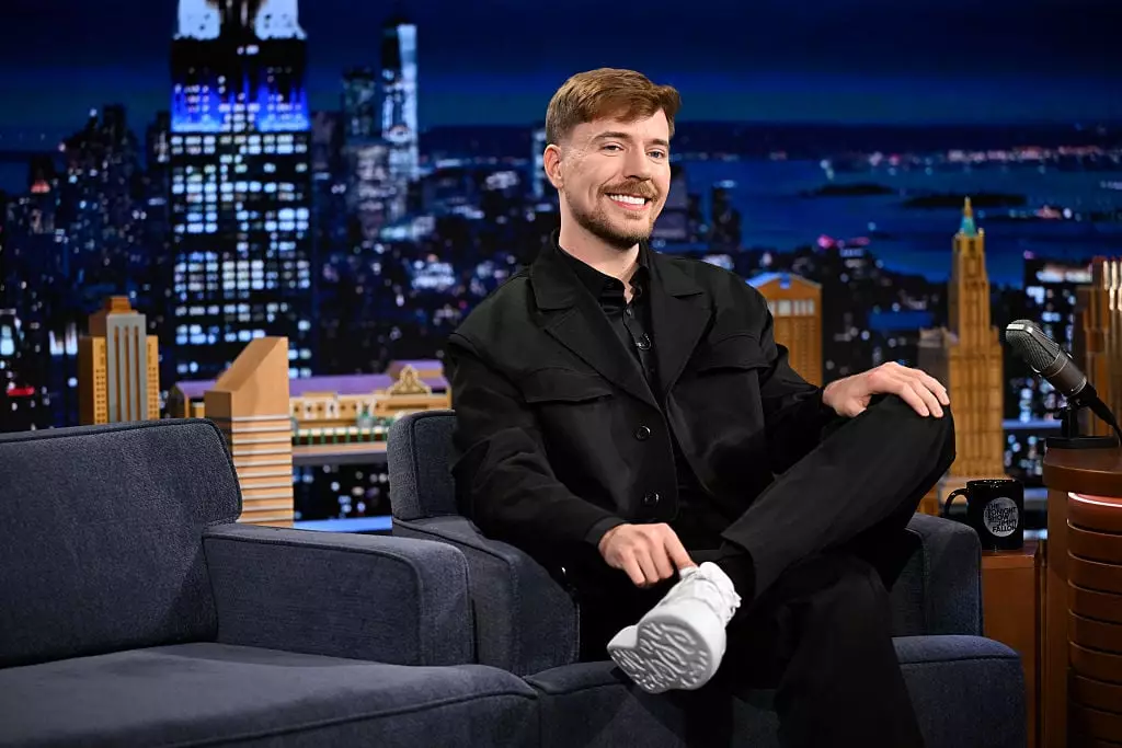 MrBeast has offered fans the chance to win a million dollars. (Image: Todd Owyoung/NBC via Getty Images)