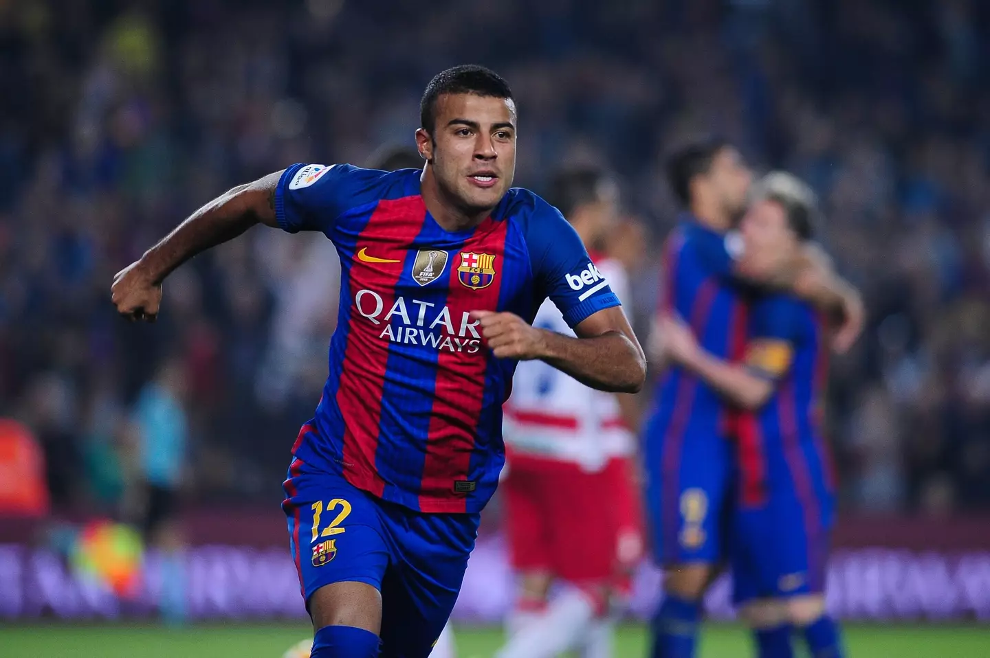 Rafinha in action for Barcelona. Image: Getty