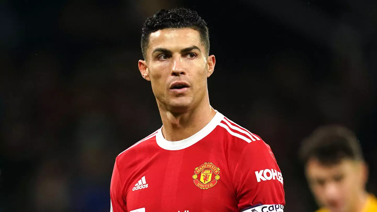 Cristiano Ronaldo in action for Manchester United. (Alamy)