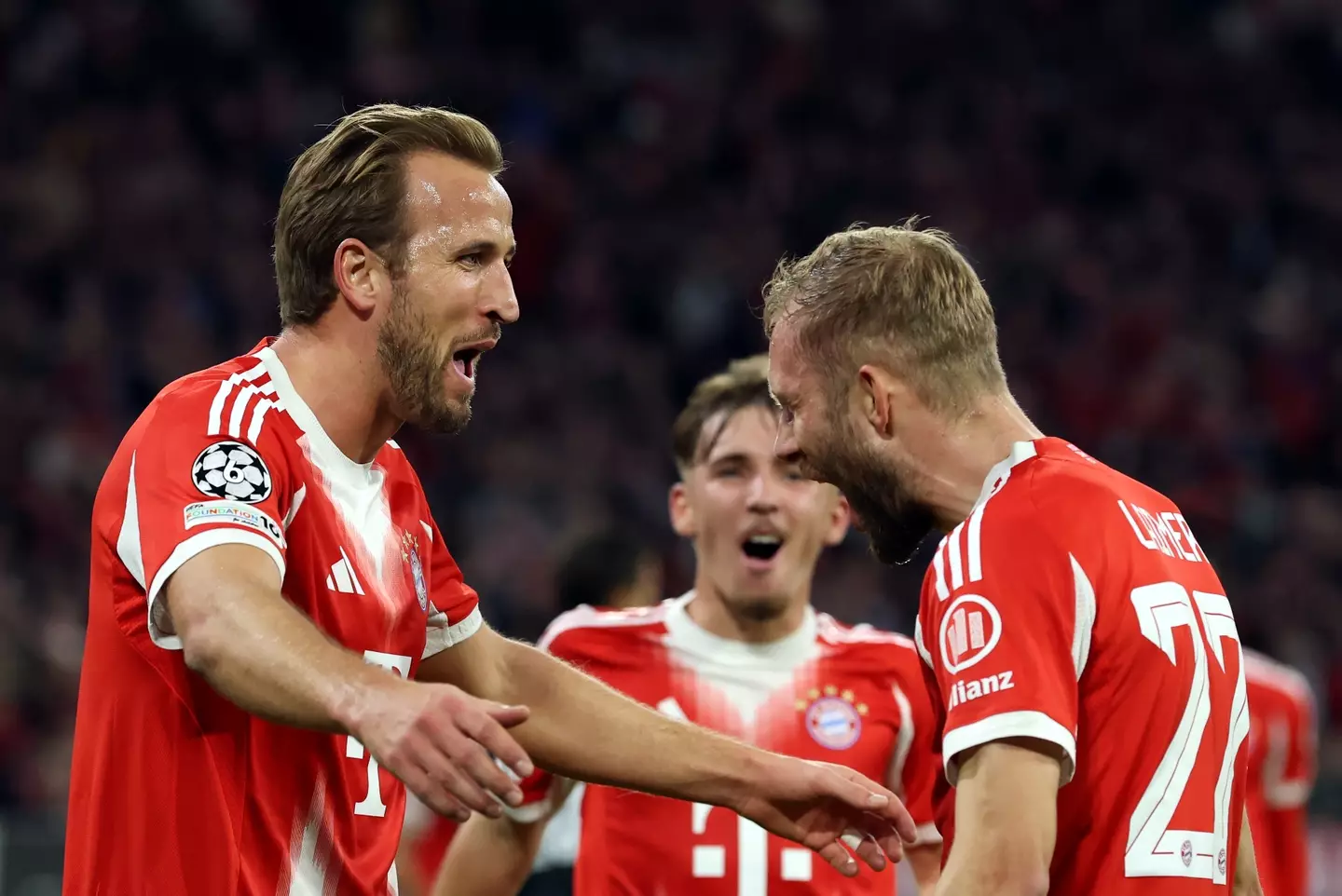 Harry Kane has scored 20 goals in just 12 games for Bayern Munich this season. Image: Getty