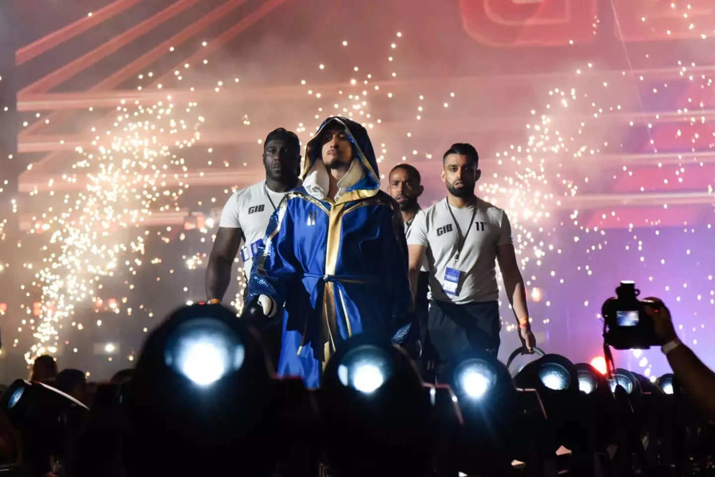British YouTuber AnEsonGib has six wins and one loss on his influencer boxing record. (Image: Getty)