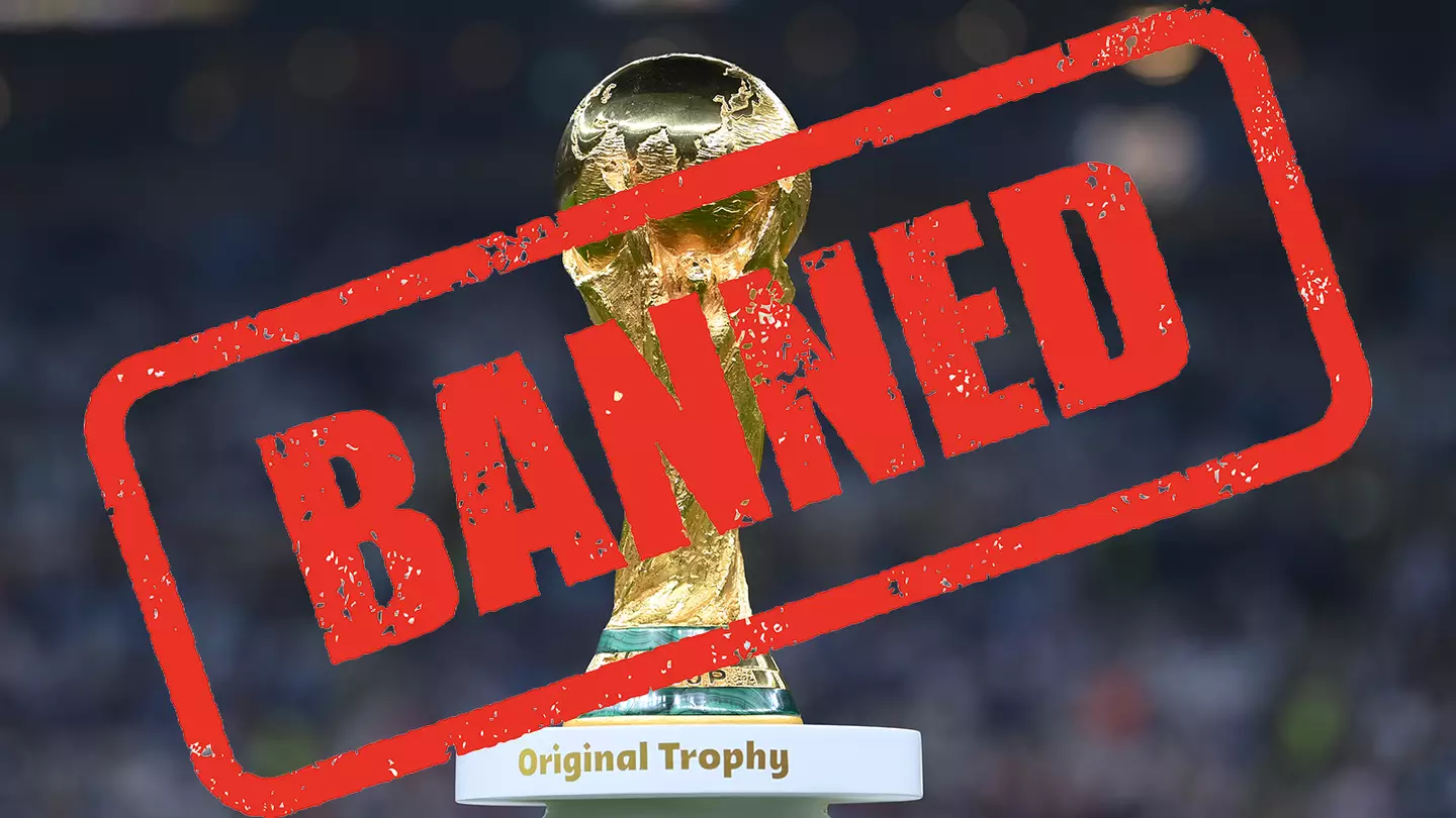 FIFA has banned three countries from the World Cup for 'political reasons'