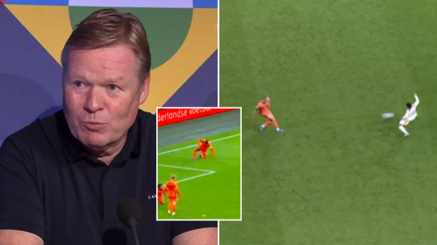 Ronald Koeman speaks out on taking Matthijs de Ligt off at half-time after major error vs Germany