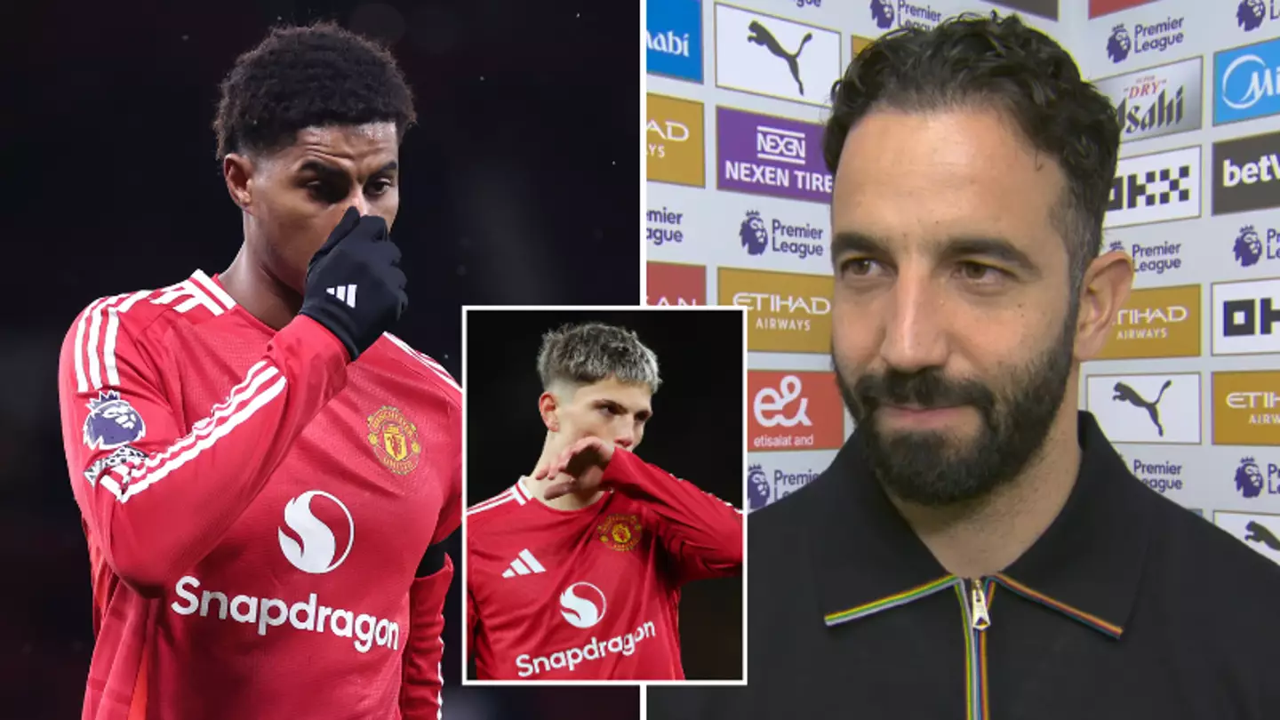 The ruthless way Ruben Amorim let Marcus Rashford and Alejandro Garnacho know that they were being dropped for Man City game