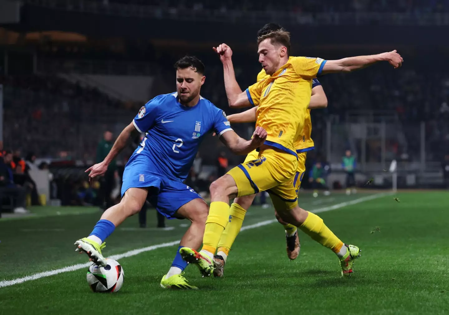 Baldock in action for Greece- Getty