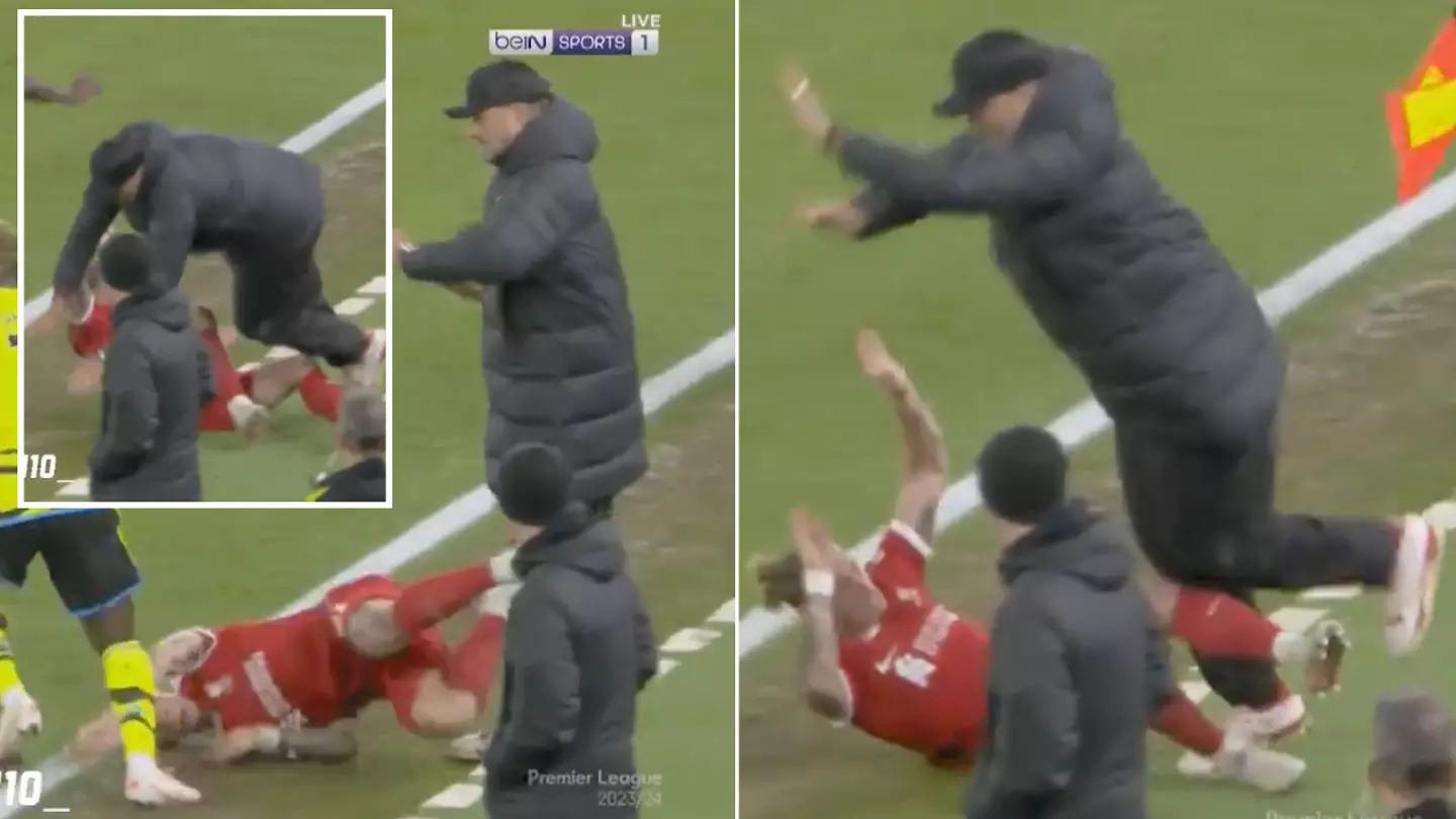 Jurgen Klopp 'injures' his own player against Arsenal, he was forced off