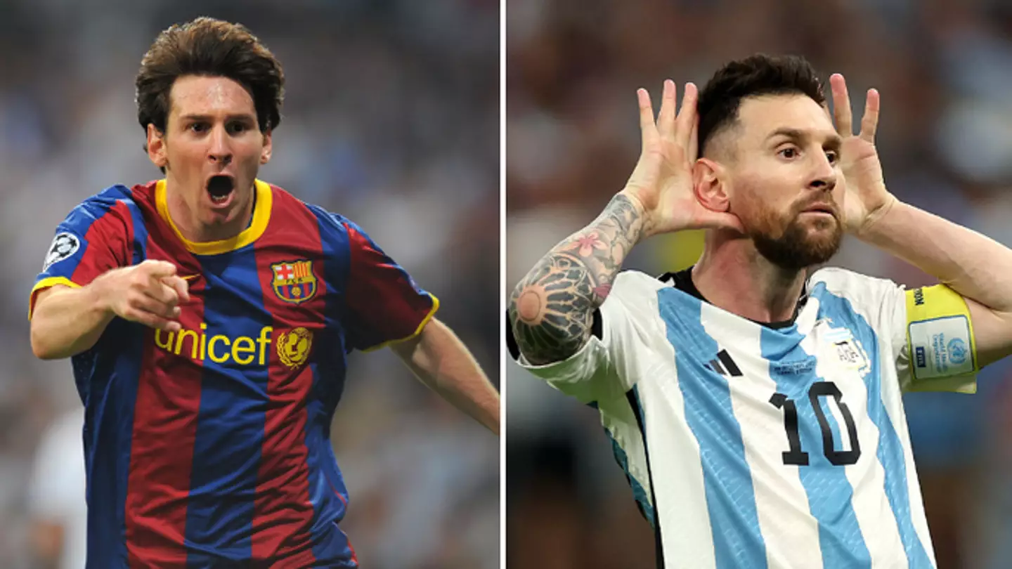Lionel Messi changed his mind when asked to pick his all-time favourite goal