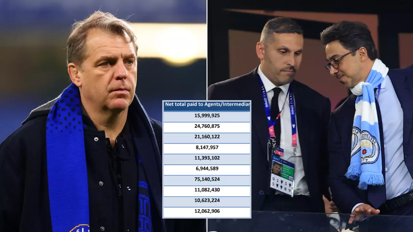 Shocking amount Man Utd, Man City and Chelsea paid to agents this season as FA publishes figures for all clubs