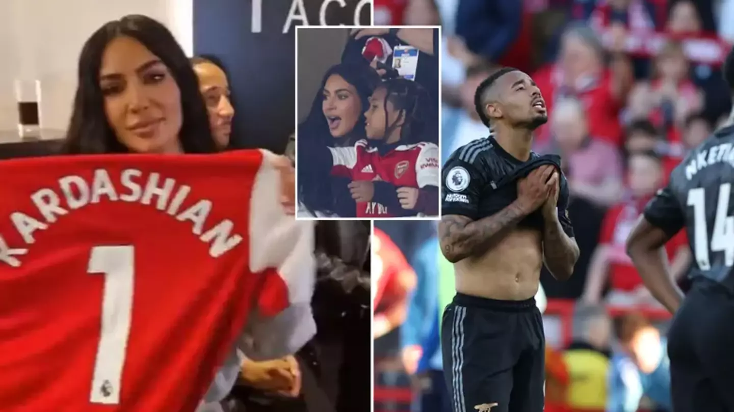 Arsenal fans blame Kim Kardashian for not winning the Premier League title