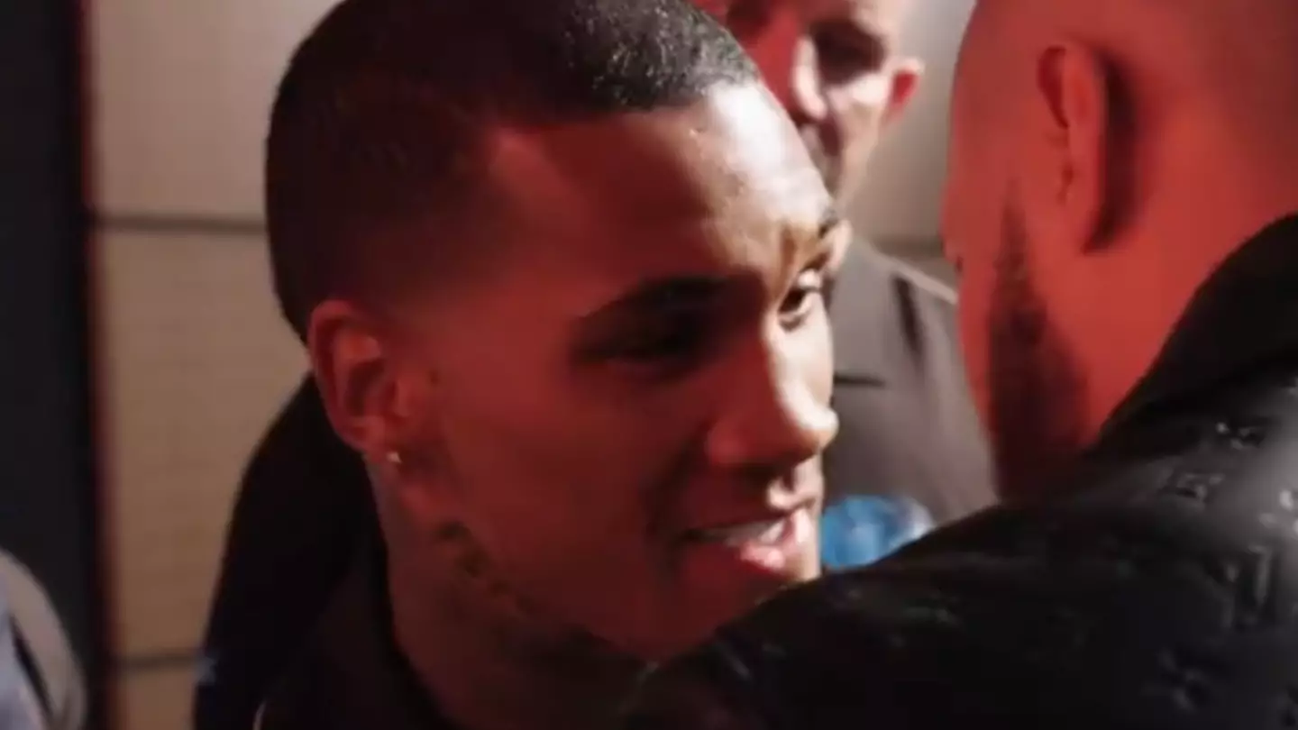 What Conor Benn said to Chris Eubank Jr during face-off as close-up footage of egg slap emerges