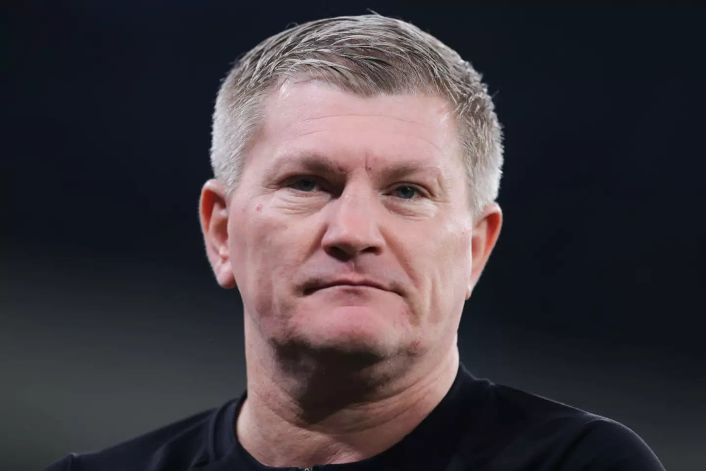 Ricky Hatton, pictured at the Etihad Stadium in 2024, regularly attended Man City matches (Image: Getty)