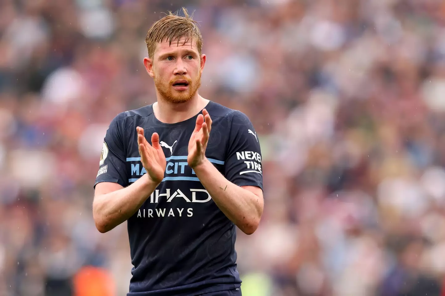 Kevin De Bruyne has bemoaned the hectic footballing calendar.