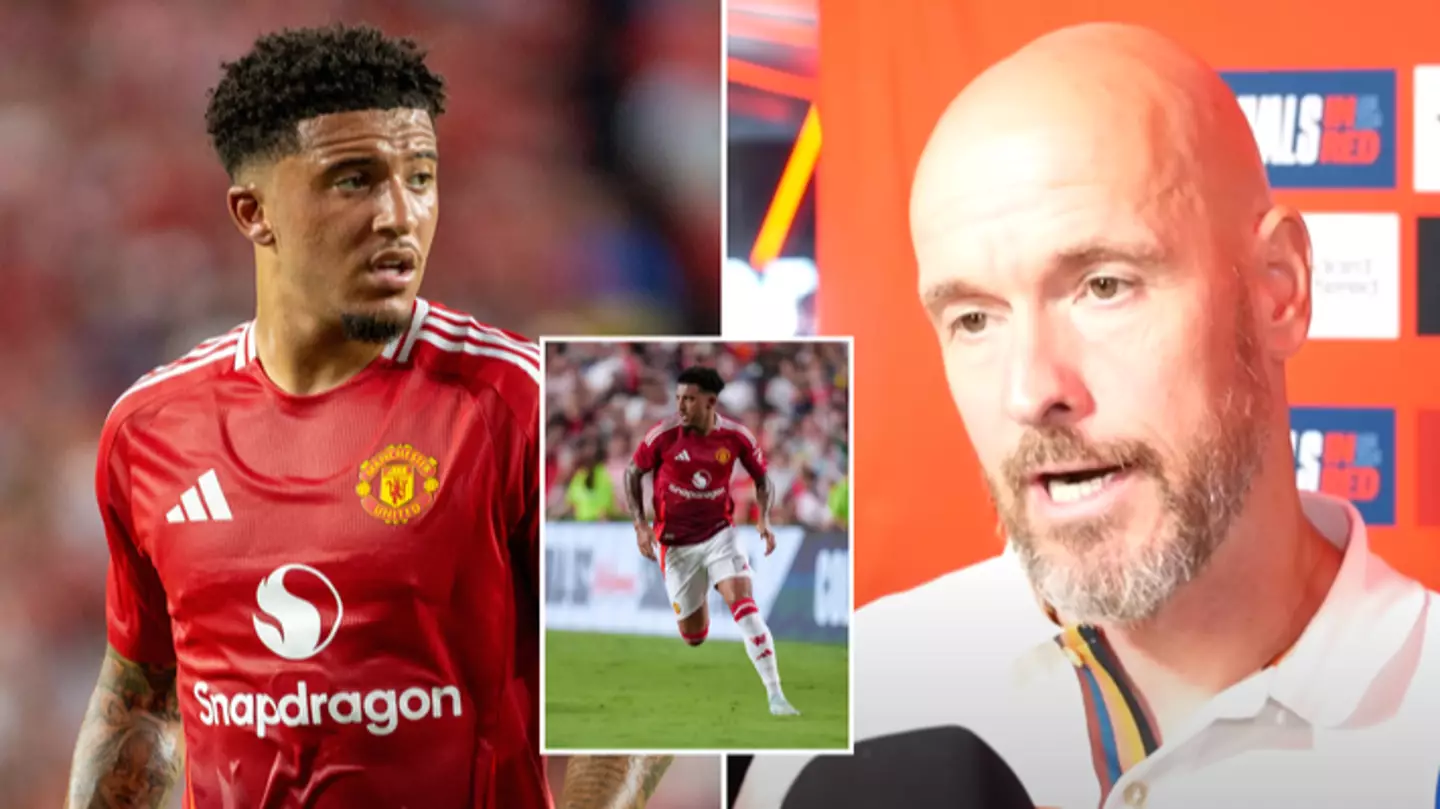 Erik ten Hag stuns everyone by offering Jadon Sancho new Man Utd role nobody saw coming