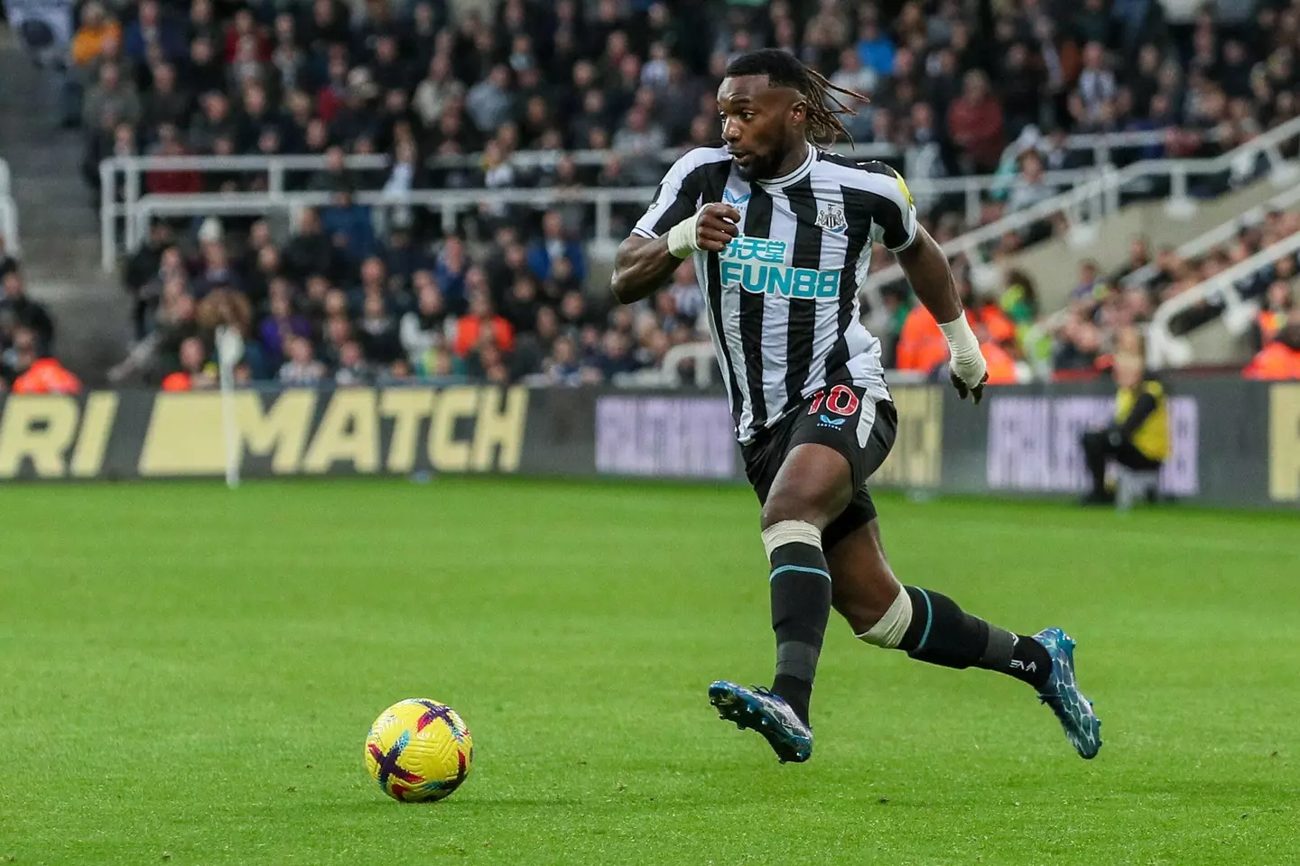 Saint-Maximin hasn't had as much impact this season. Image: Alamy