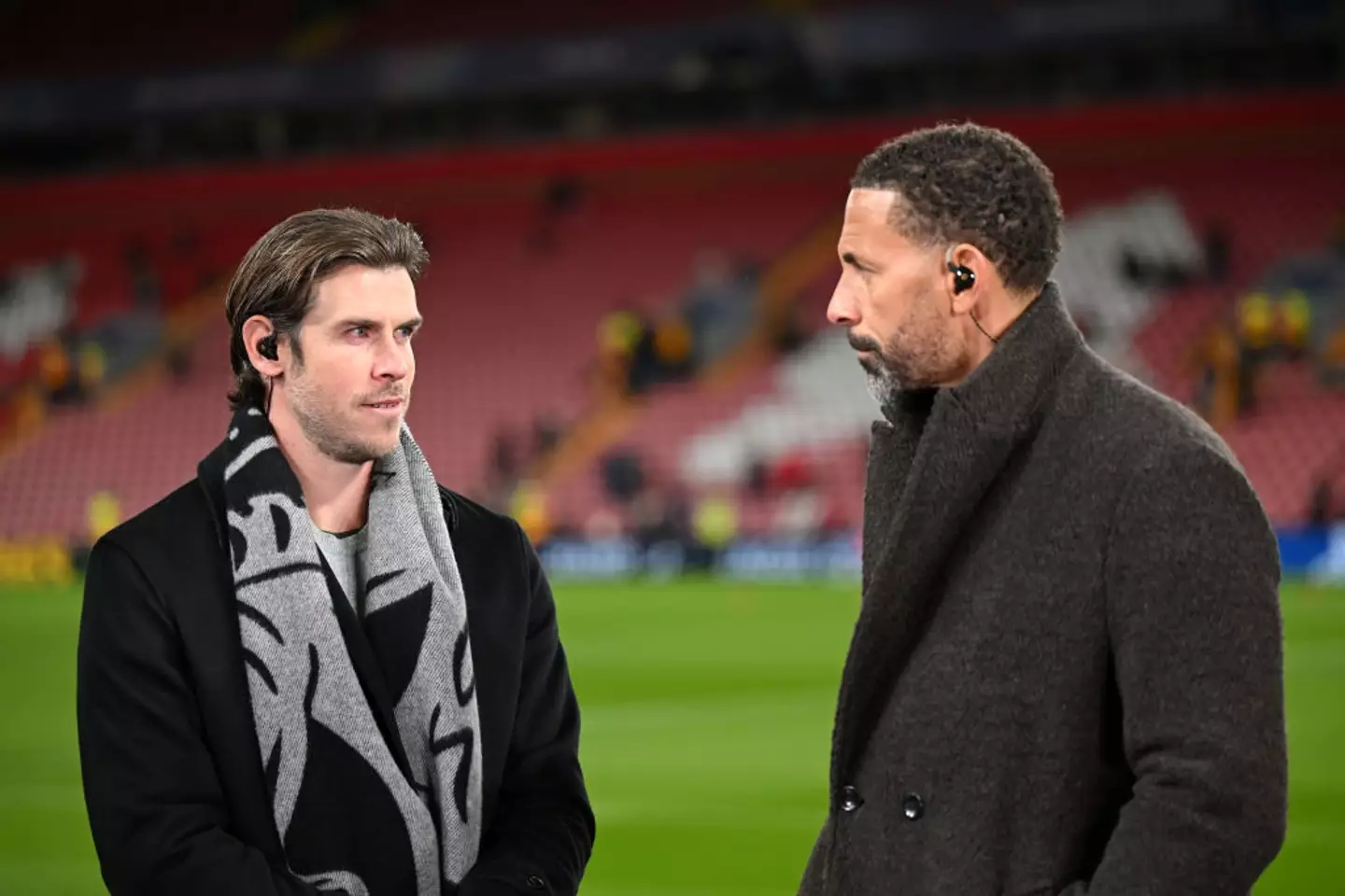 Gareth Bale and Rio Ferdinand were part of TNT Sports' broadcast team (Credit:Getty)