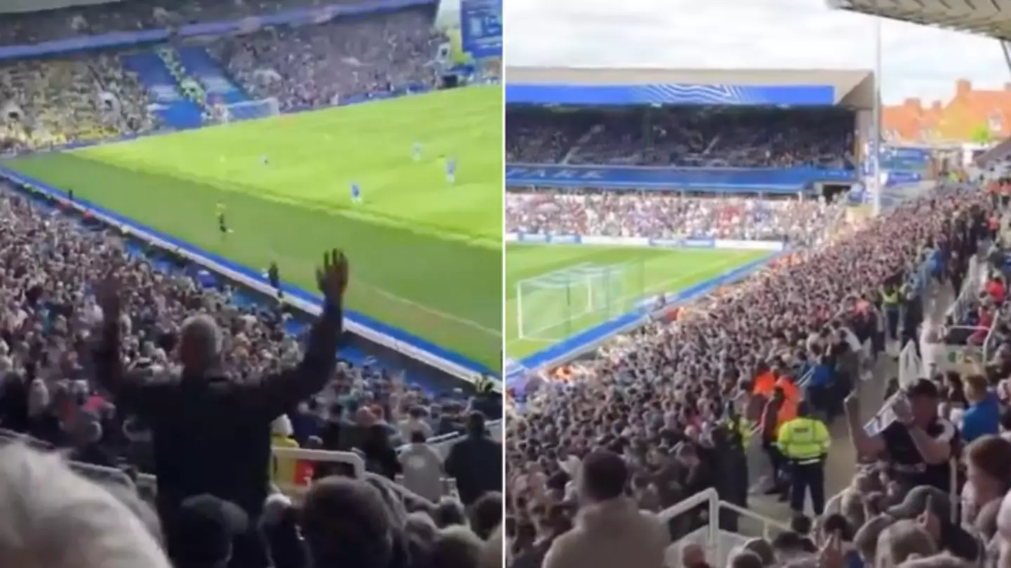 Birmingham City fans wildly celebrate after fake news spreads across St Andrews, they were relegated