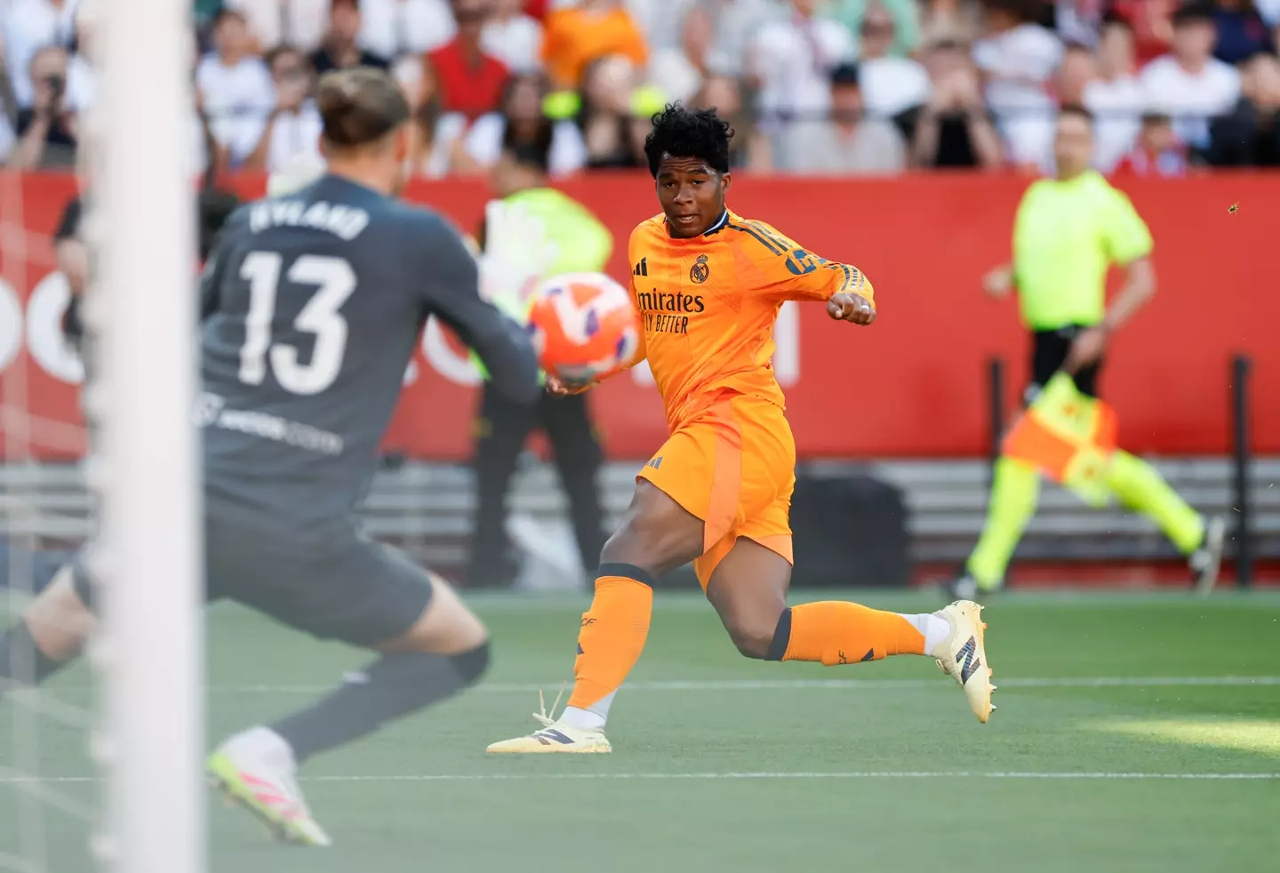 Endrick enjoyed a fine debut season at Real Madrid. (Image: Getty)