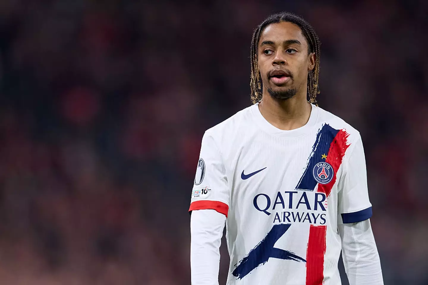 Bradley Barcola has been linked with a Premier League move (Credit:Getty)