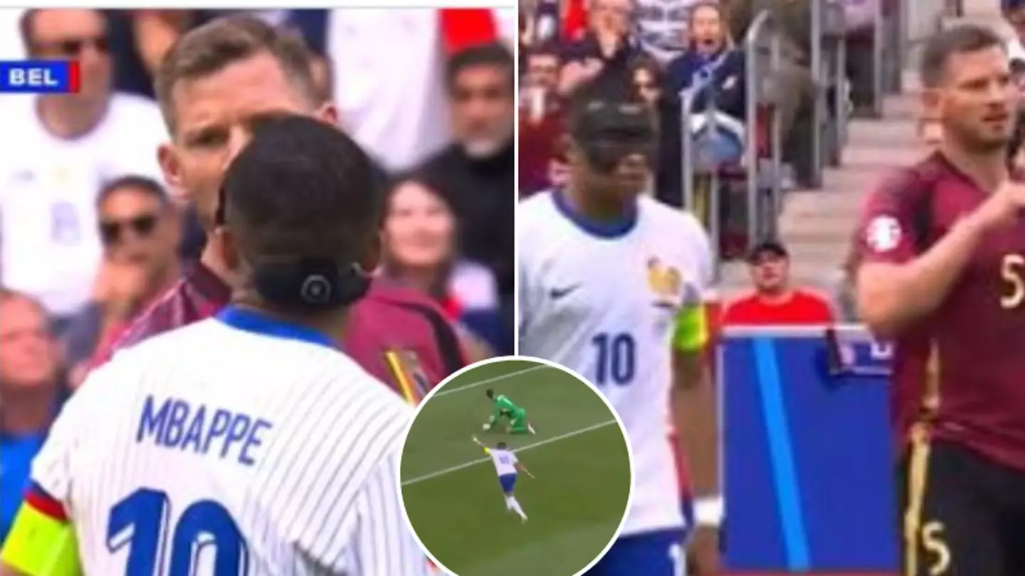 Fans notice what Kylian Mbappe did to Jan Vertonghen after France goal vs Belgium