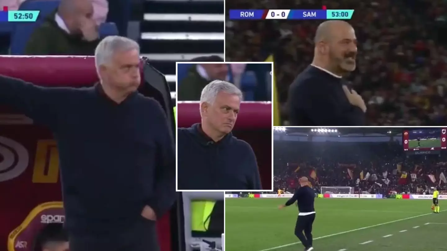 Jose Mourinho orders Roma's fans to stop 'racist chants' directed toward Sampdoria manager Dejan Stankovic