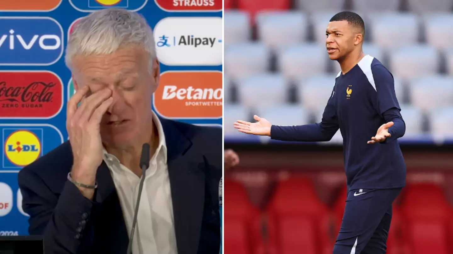 France told Kylian Mbappe 'cannot play' against Spain as Didier Deschamps makes worrying admission