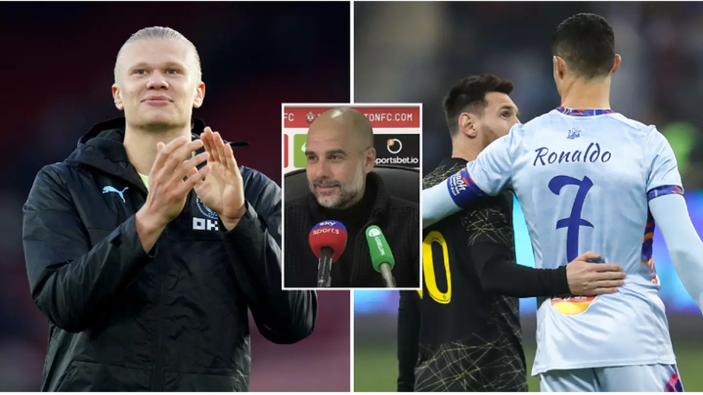 Pep Guardiola makes Erling Haaland claim after Man City striker hits 30 Premier League goals