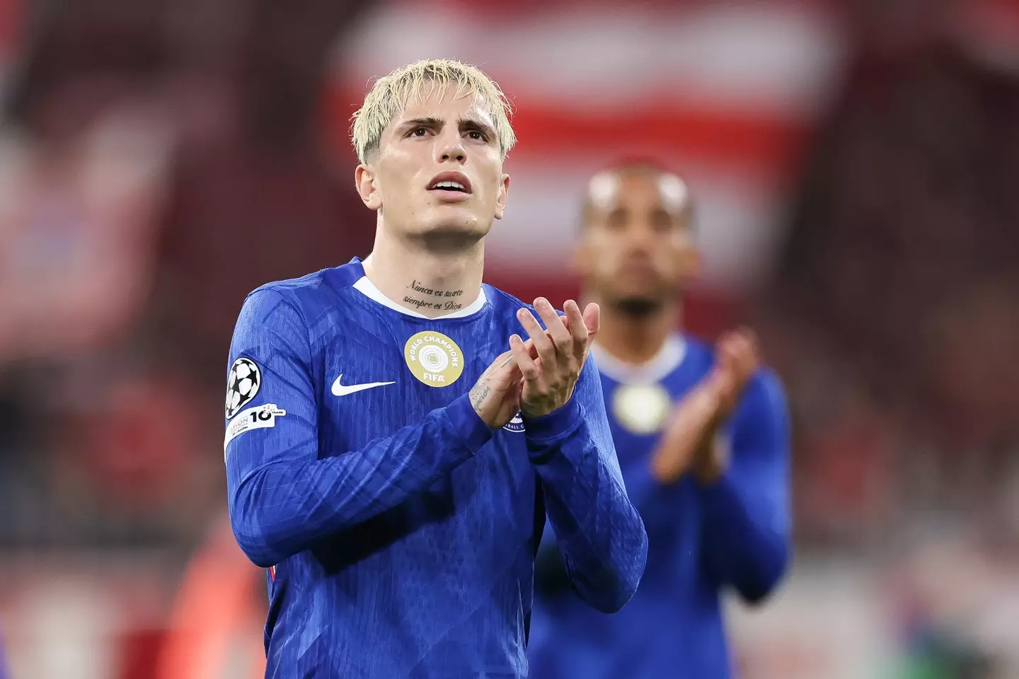 Alejandro Garnacho moved to Chelsea this summer. Image: Getty