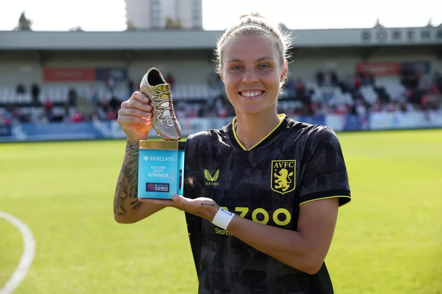 Daly won the WSL's Golden Boot last season. Image: Getty