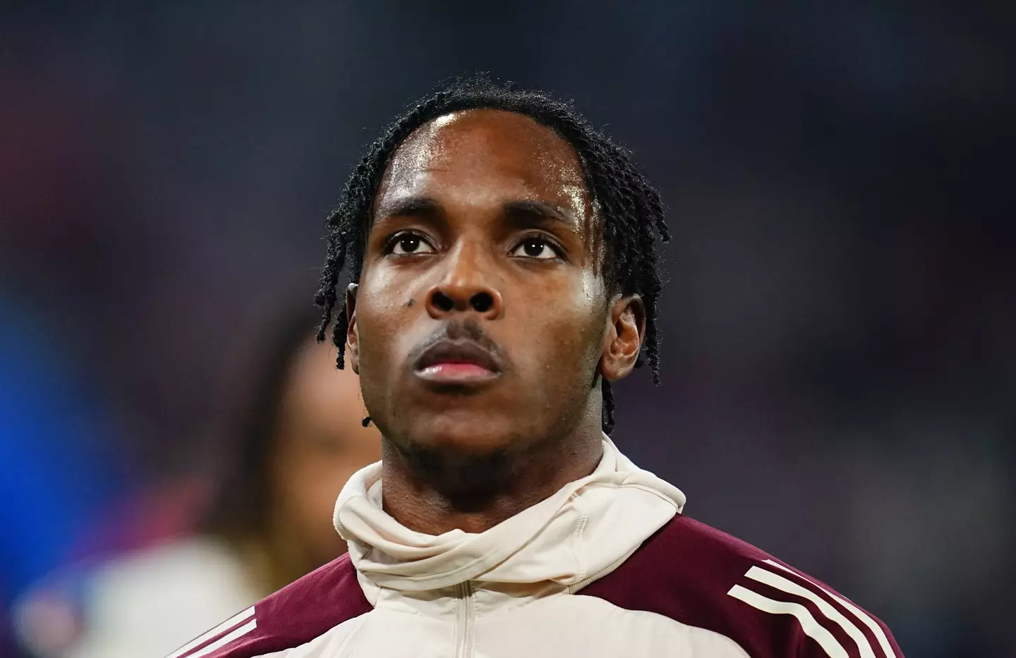 Mathys Tel is set to join Tottenham. Image: Getty